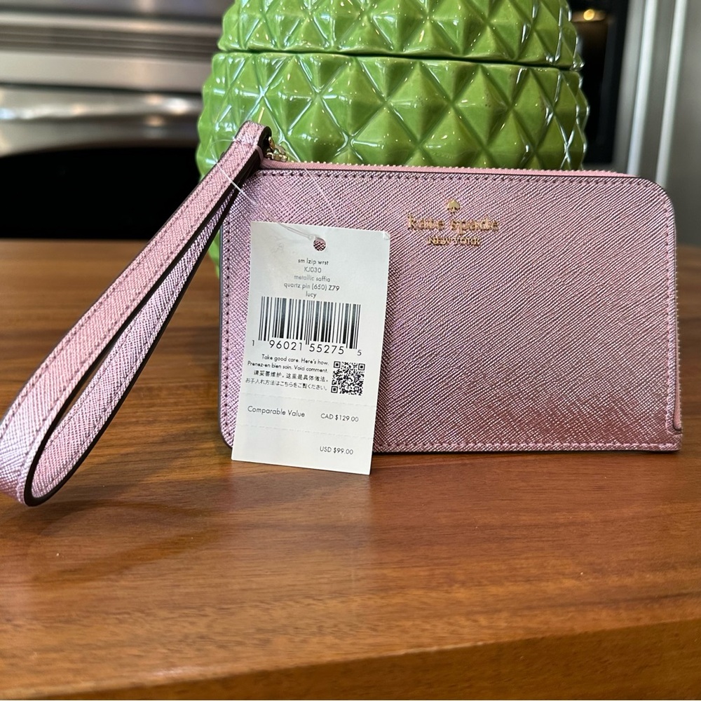 Kate Spade Pink Wristlet